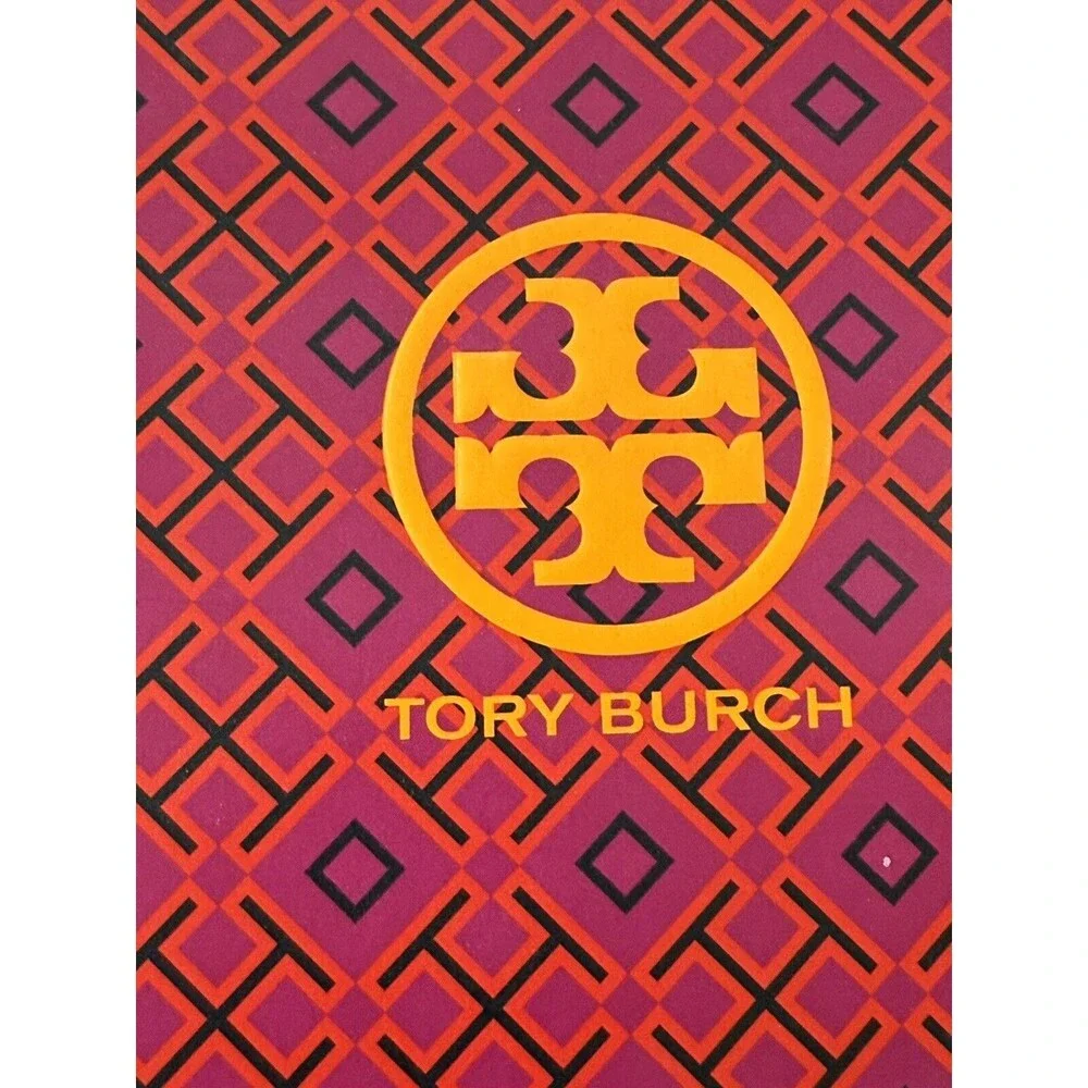 Authentic Tory Burch Shoebox Storage Decor Gift Box‎ W/ Tissue Paper 12x9x4.5